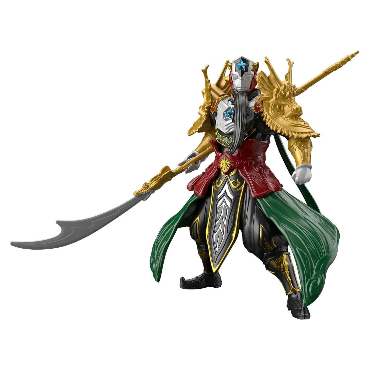 Kit de Modelo Ultraman Titas Armadura de Guan Yu Bandai
