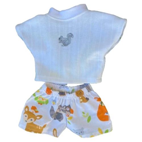Ropa para muñecas Cabbage Patch 16" Camiseta y Pantalones Cortos