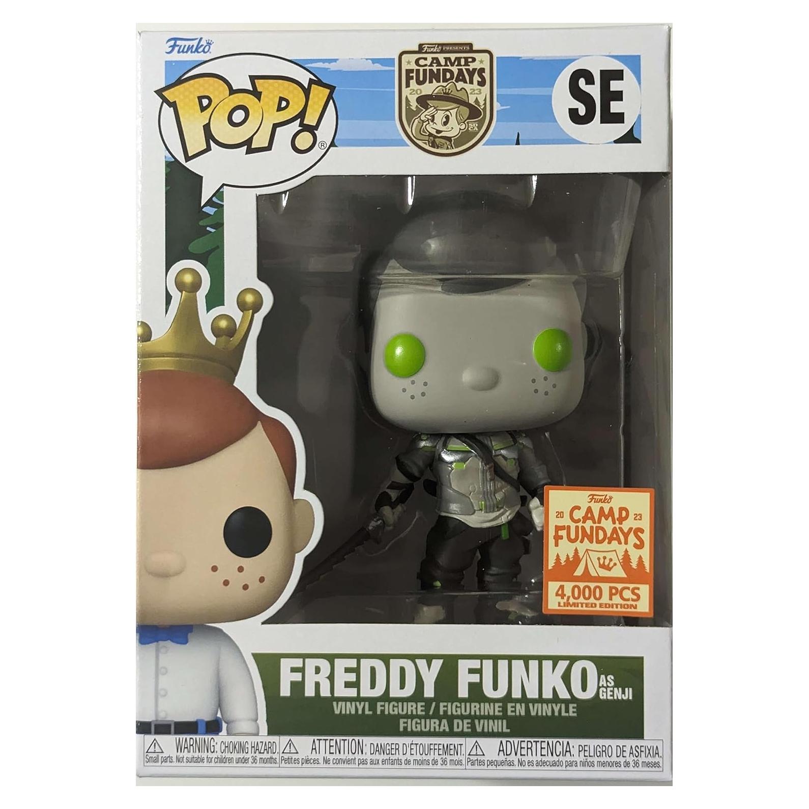 Funko Pop! Freddy como Genji Overwatch 2 10.16 cm Exclusivo