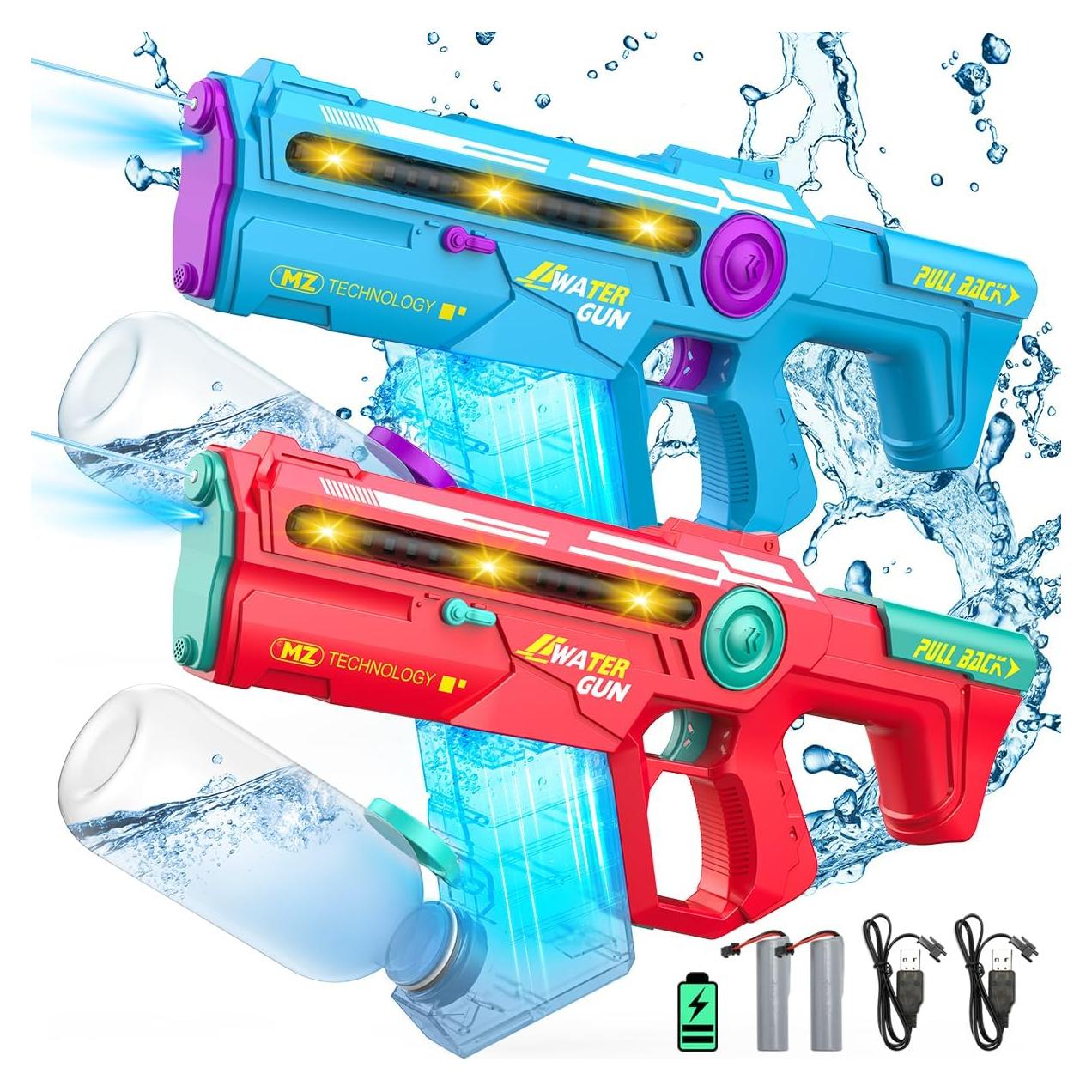 Pistola de Agua Eléctrica VATOS 8006 Doble Modo 1200CC