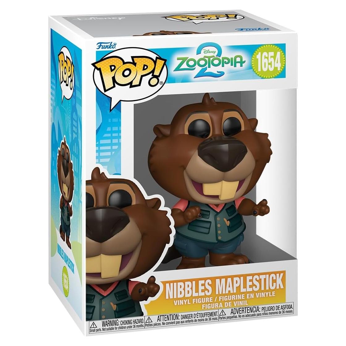 Funko Pop! Zootopia 2 Nibbles Maplestick 9.9 cm Vinilo