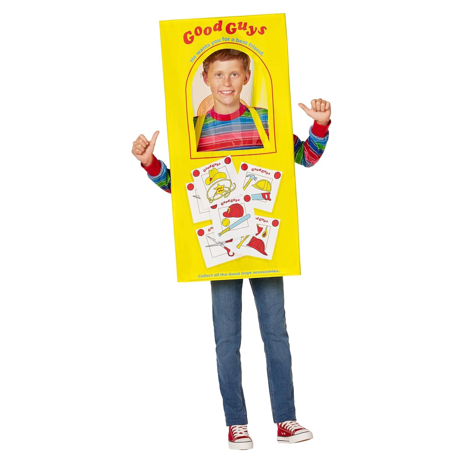 Disfraz de Chucky para niños Spirit Halloween - Camisa y caja