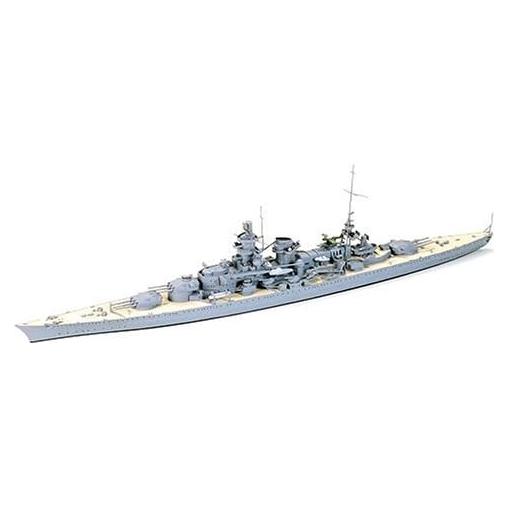 Modelo de Barco Crucero Scharnhorst 1/700 Tamiya Detallado