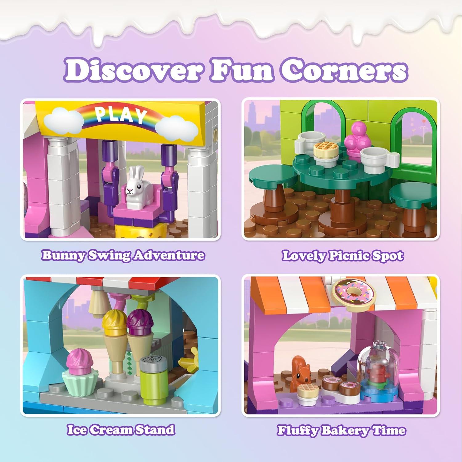 HOGOKIDS Conjunto de Construcción Parque 3 Modos 1.70 kg