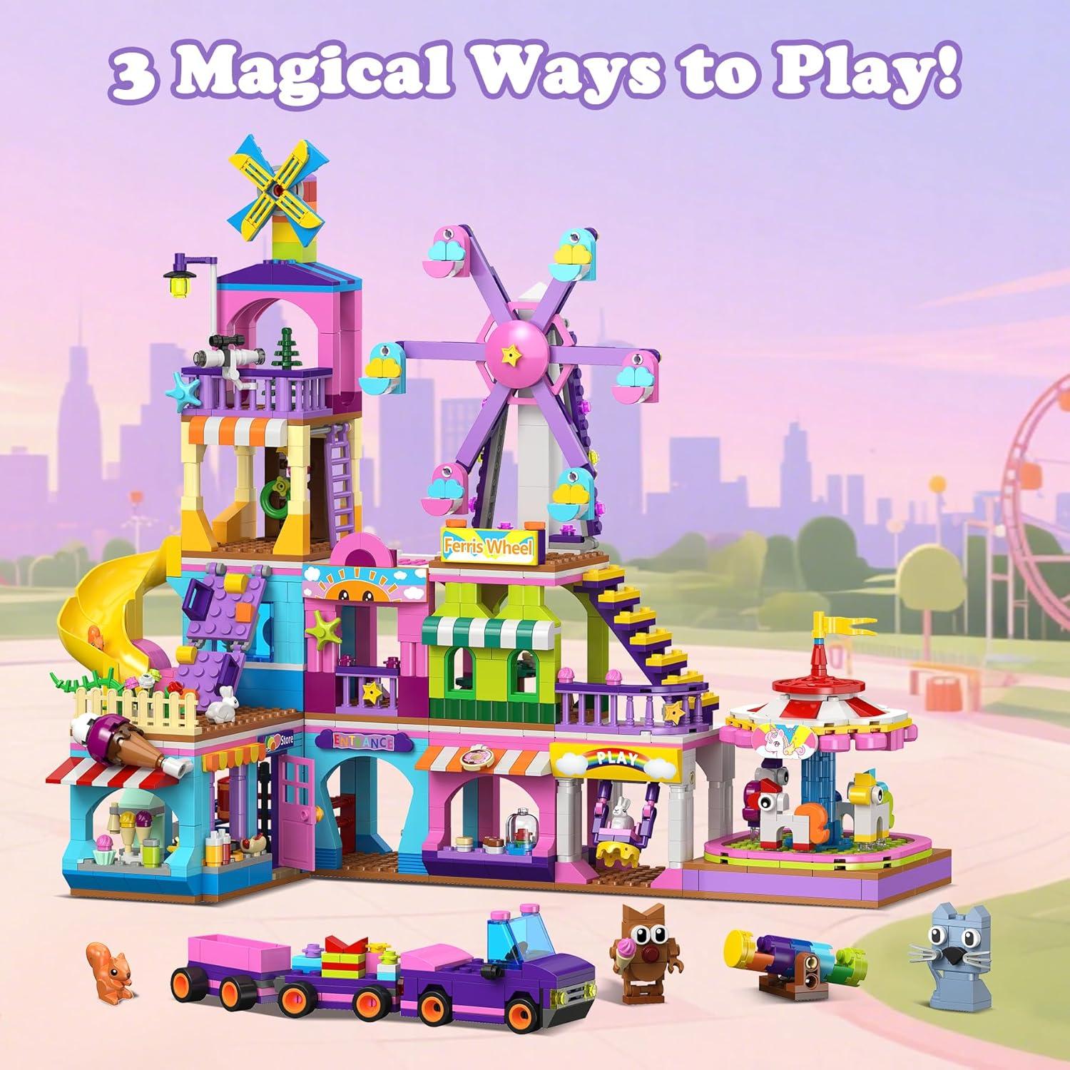 HOGOKIDS Conjunto de Construcción Parque 3 Modos 1.70 kg