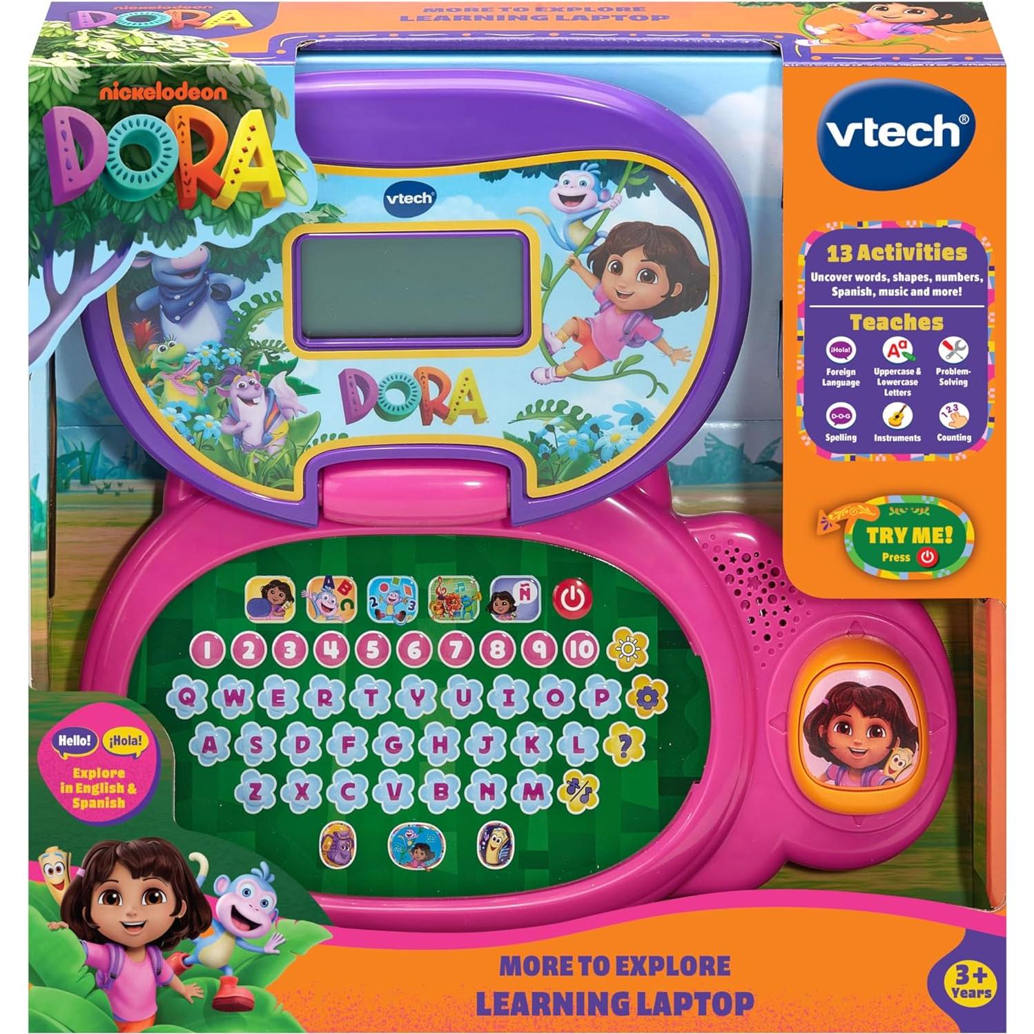 Laptop de Aprendizaje Bilingüe VTech Dora 3+ Años