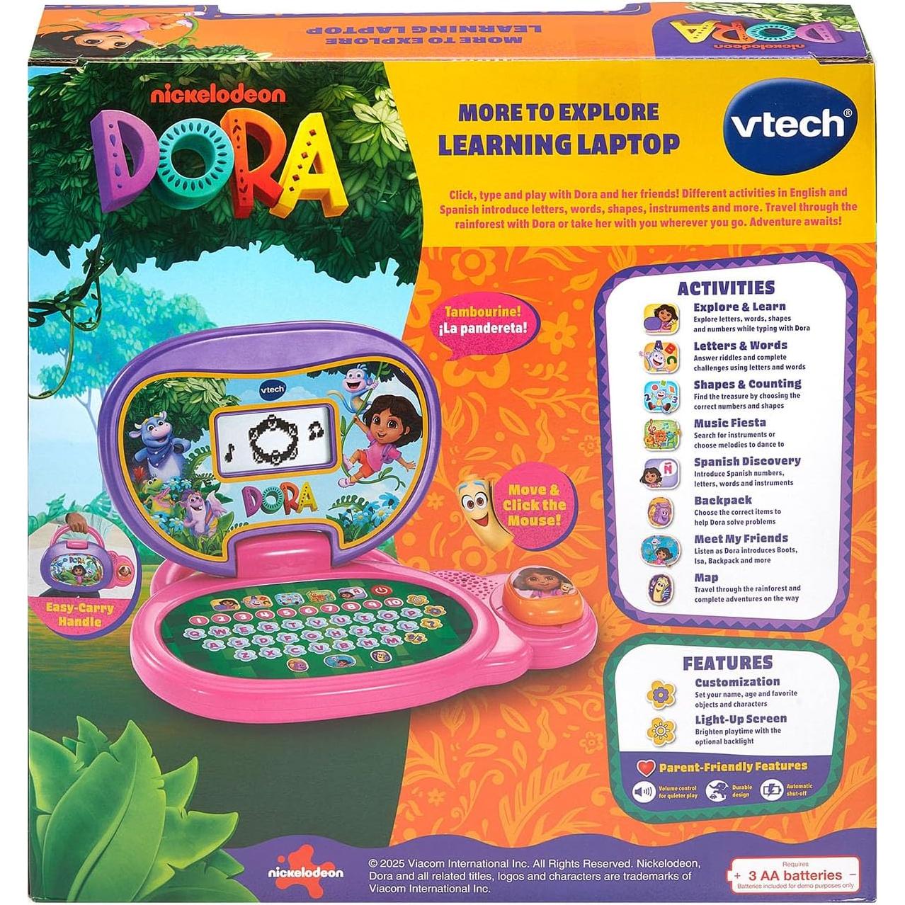 Laptop de Aprendizaje Bilingüe VTech Dora 3+ Años