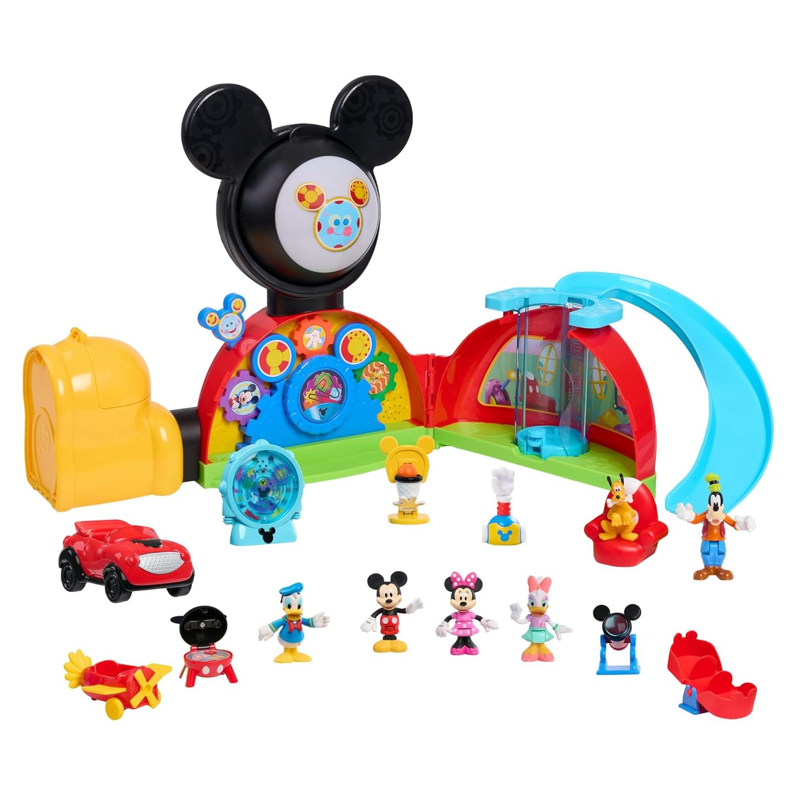 Playset Deluxe Clubhouse Mickey Mouse 71 cm 18 piezas Just Play