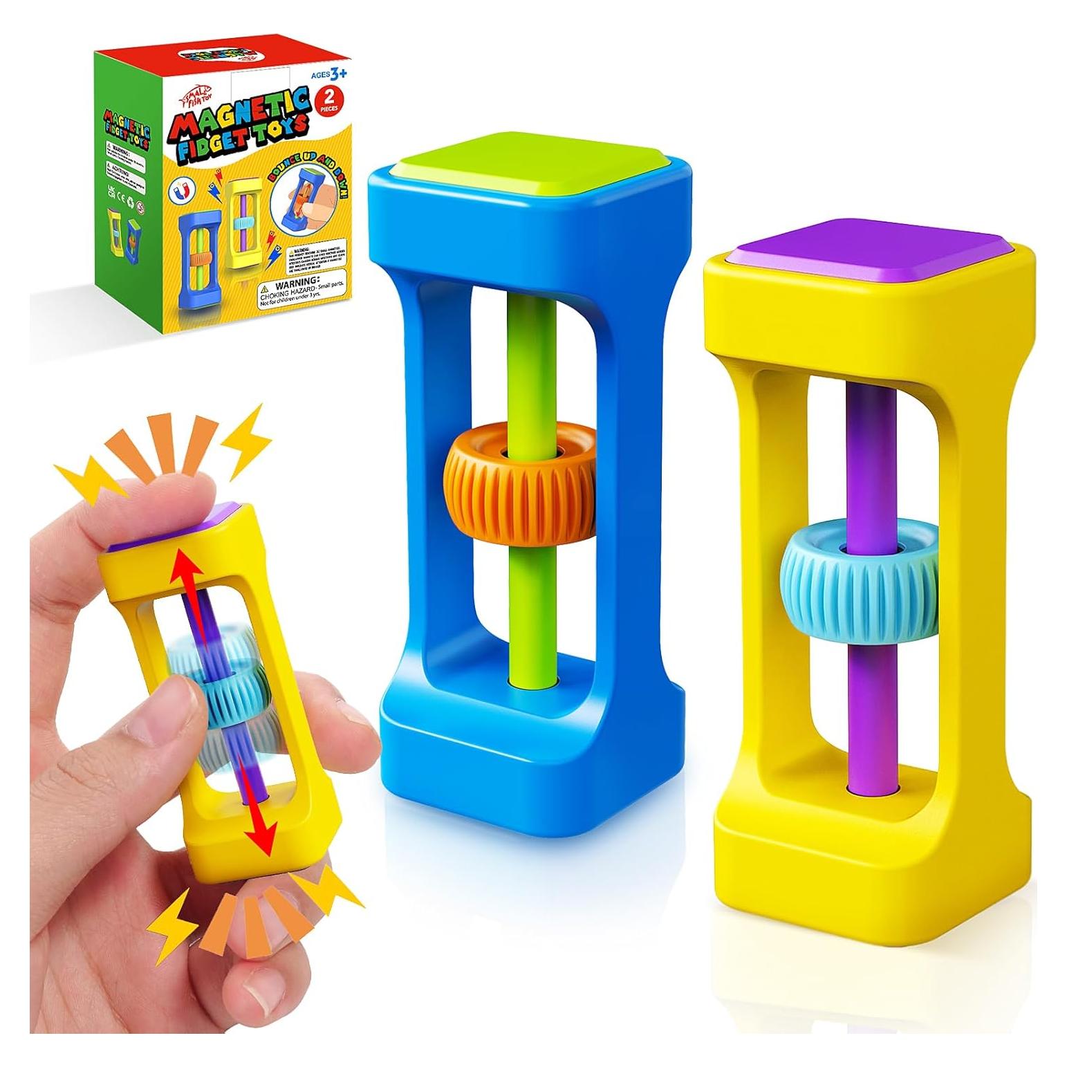 Juguetes Magnéticos Antiestrés SMALL FISH 2 PCS 18g