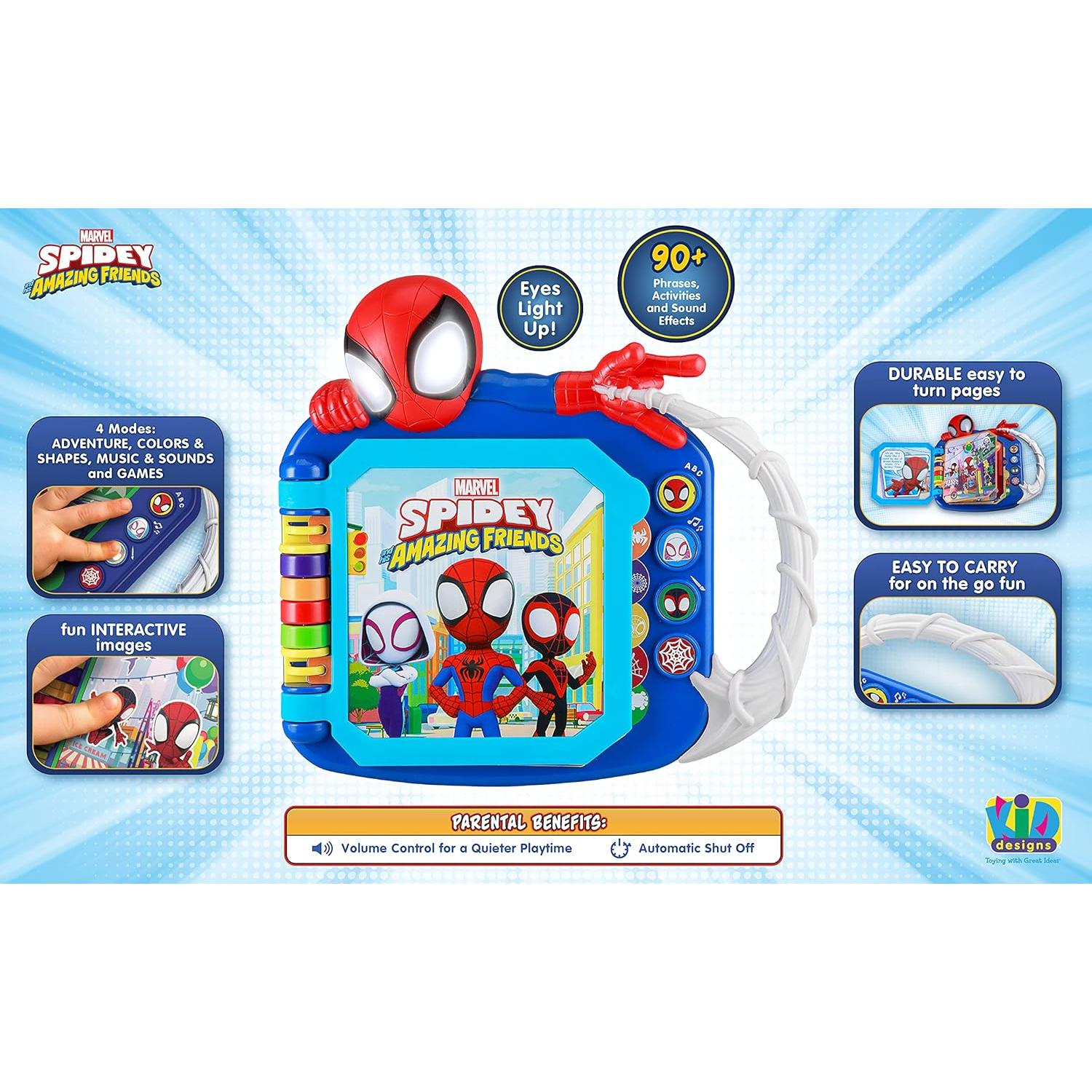 Libro Electrónico Interactivo Spidey eKids para Niños 3+
