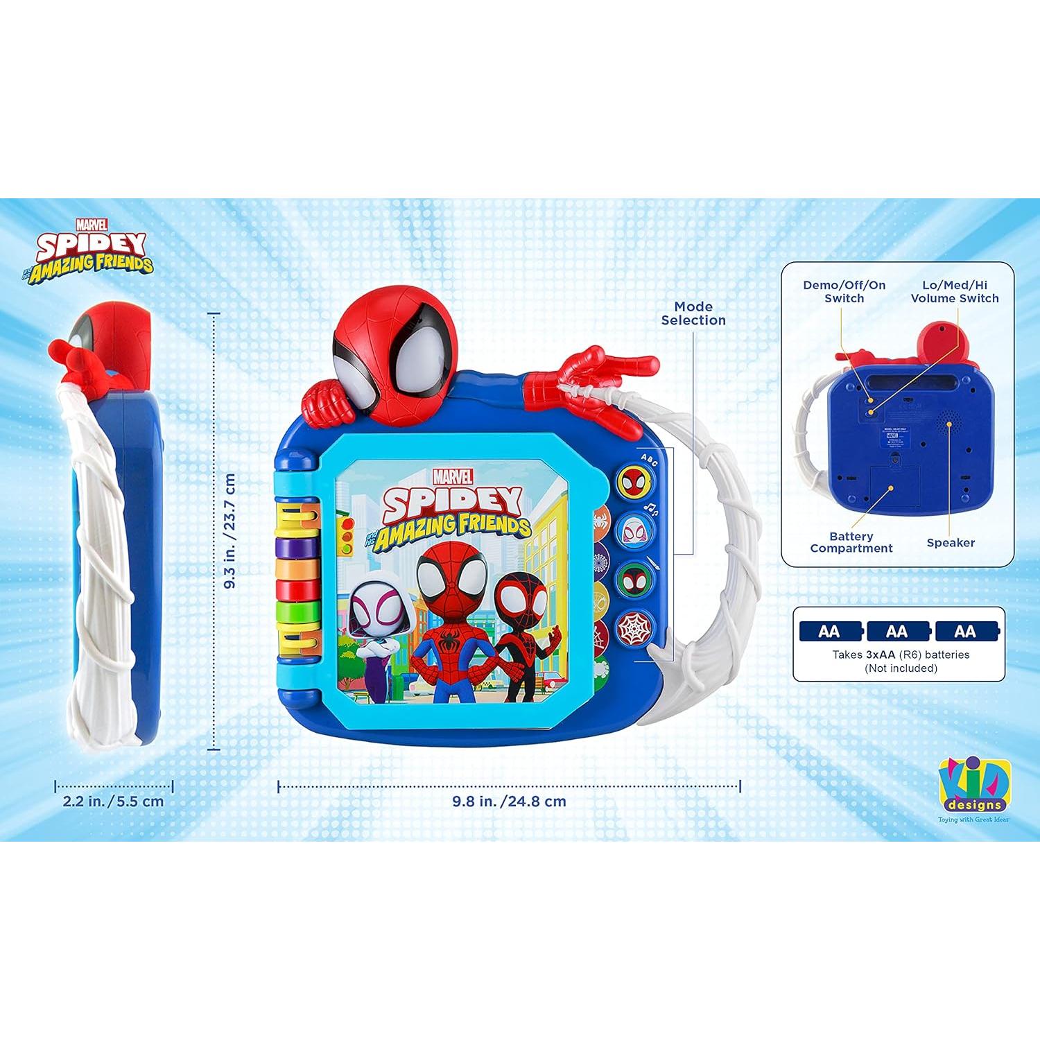 Libro Electrónico Interactivo Spidey eKids para Niños 3+