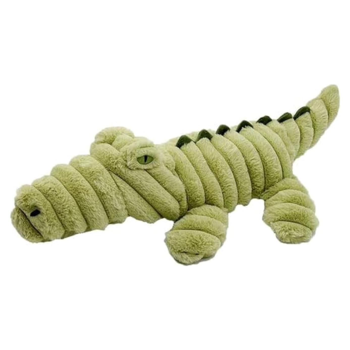Juguete para Perros Cocodrilo Pet Lou 66 cm Verde Peluche