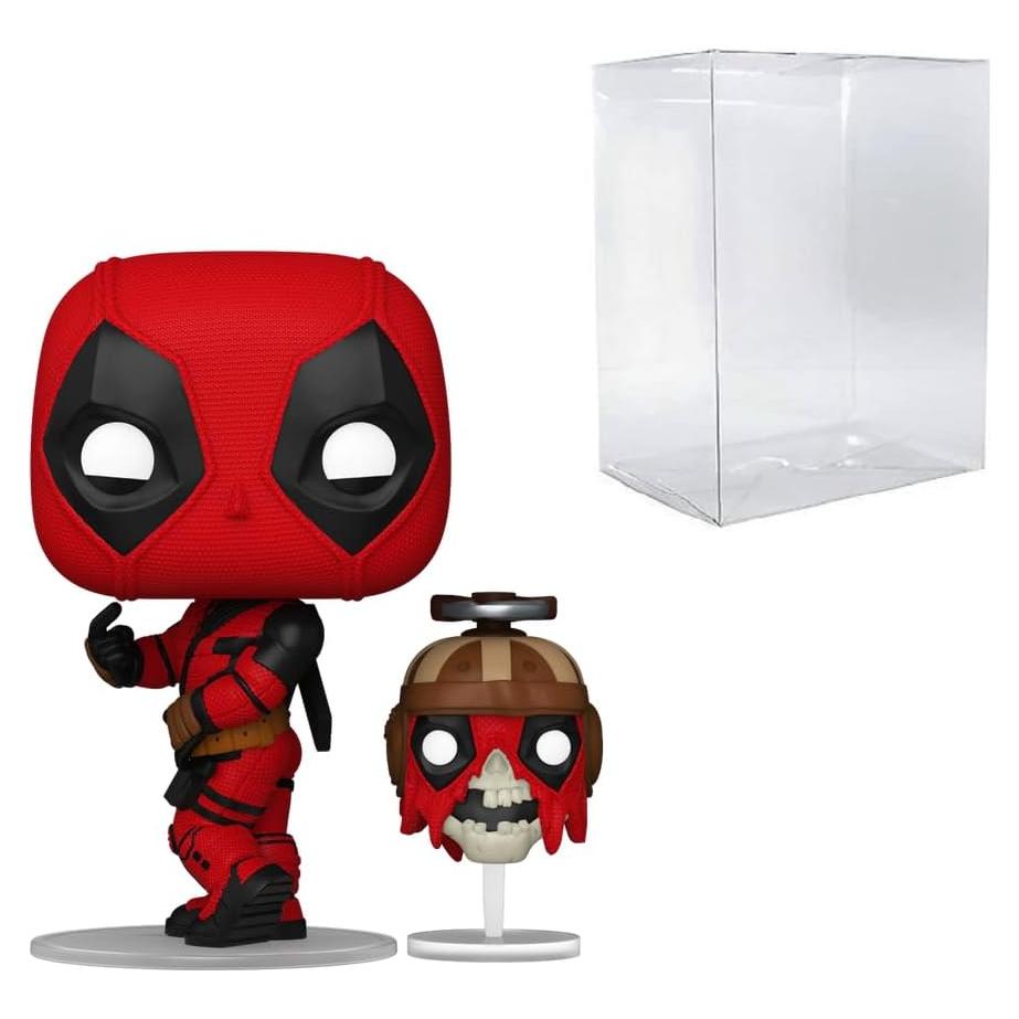 Figura Pop! Marvel Deadpool con Headpool #1400 Funko 9.7cm