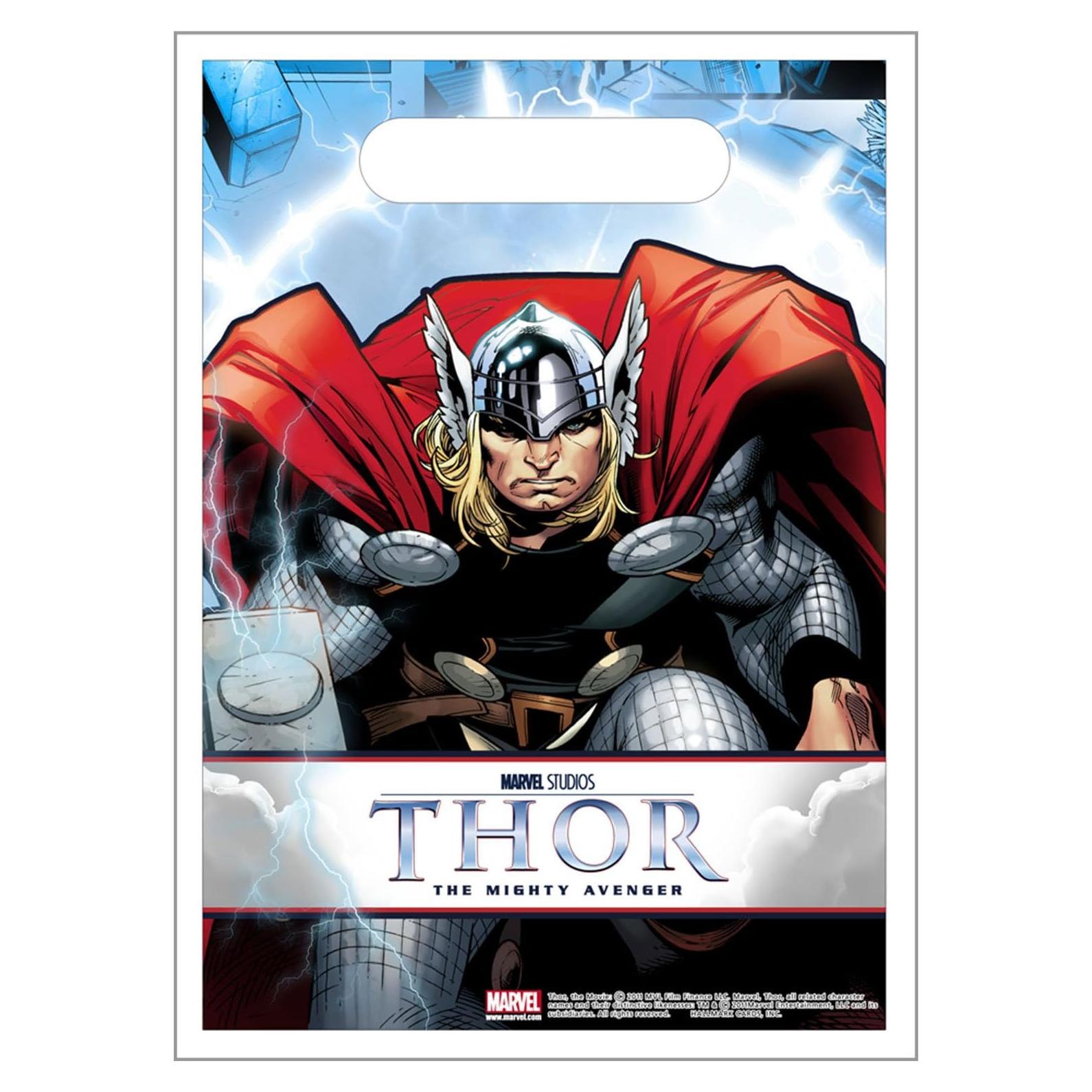 Bolsas de Regalo de Fiesta Thor - Paquete de 8 unidades