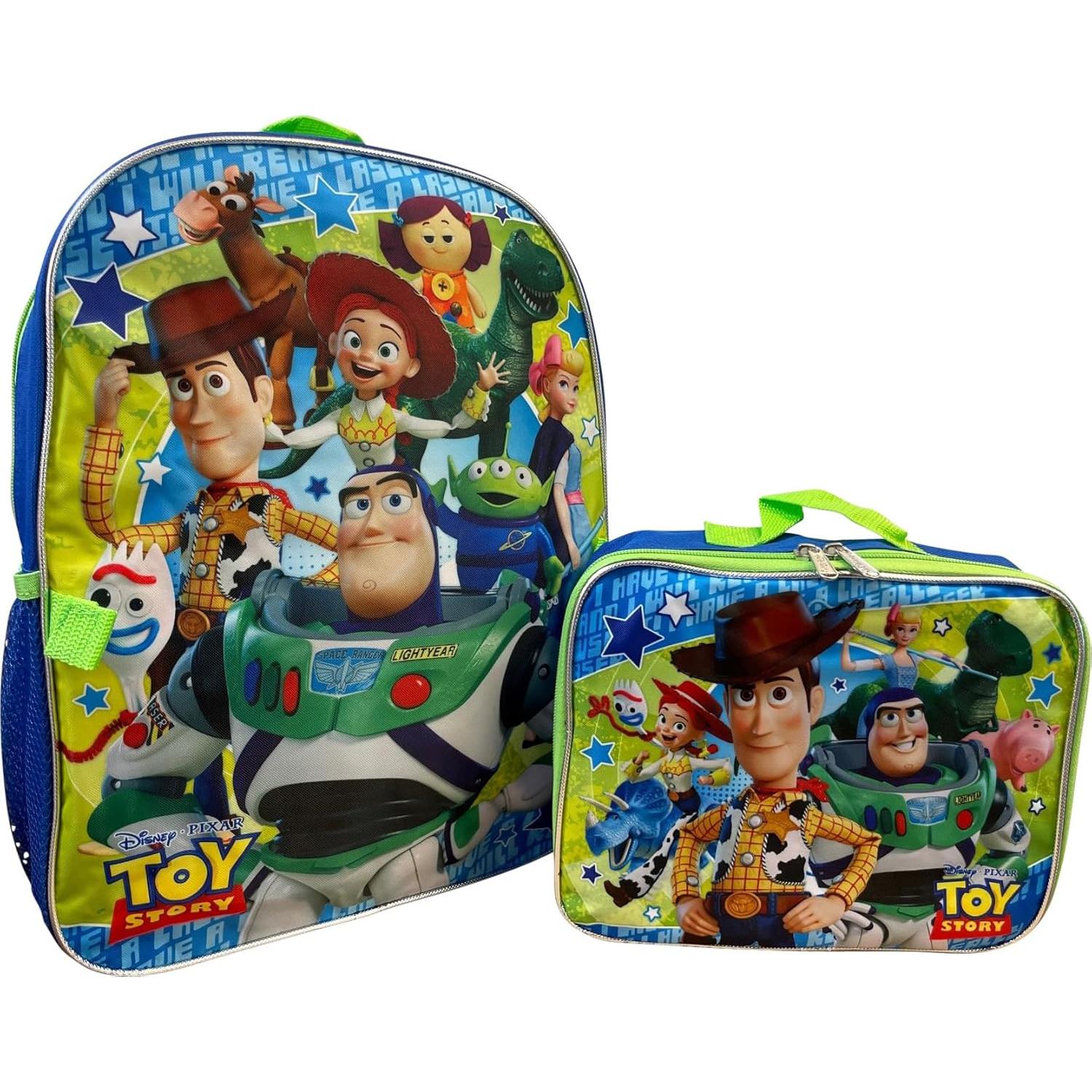 Mochila Ruz 16" Toy Story con Caja Almuerzo Desmontable