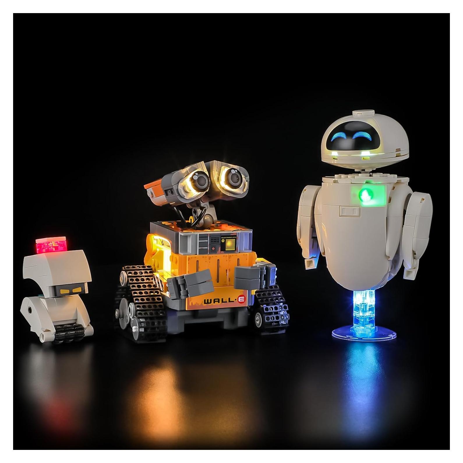 Kit de Luz LED Briksmax para LEGO Disney Wall-E y EVE 43279