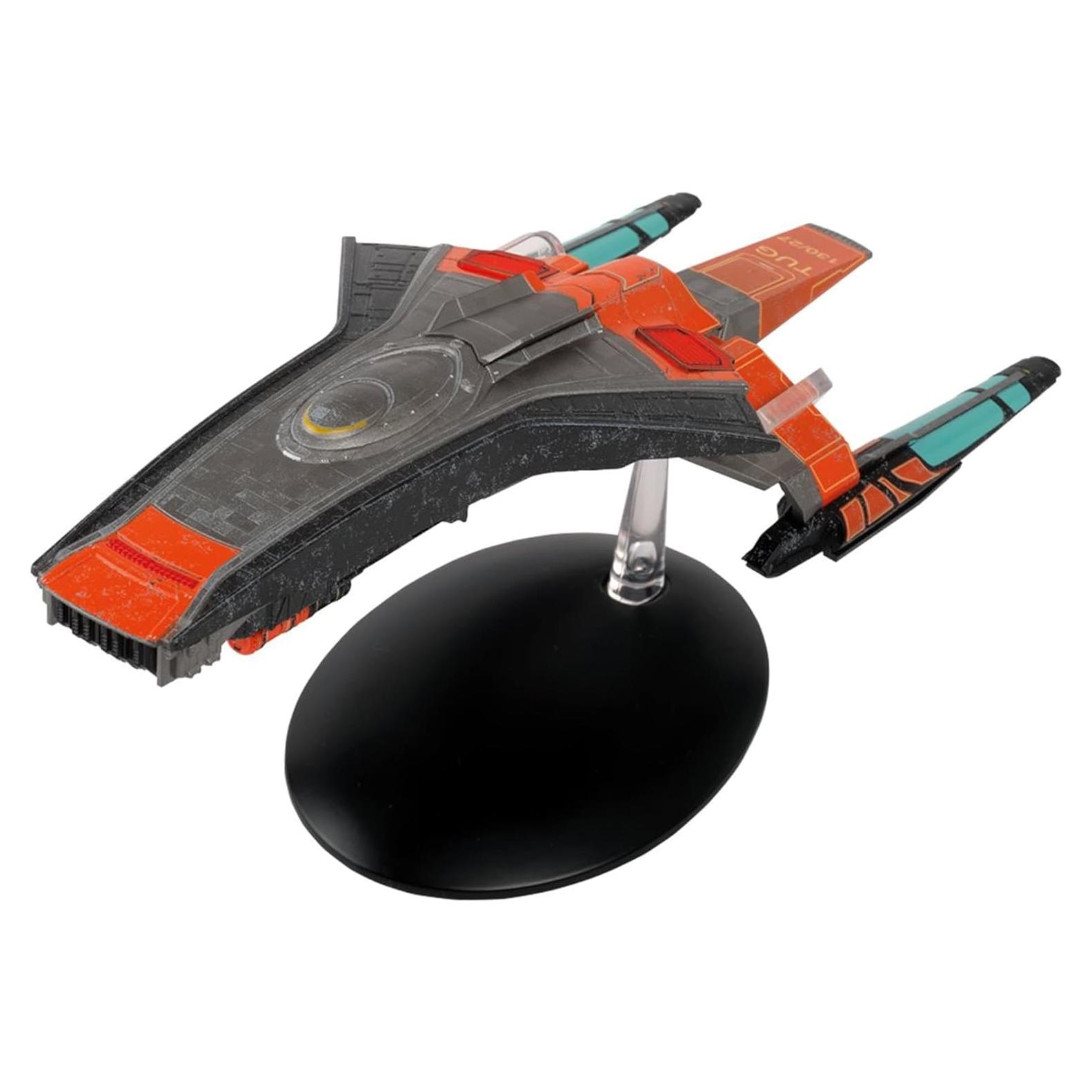 Modelo remolcador Wallenberg Starfleet Eaglemoss 21.6 cm