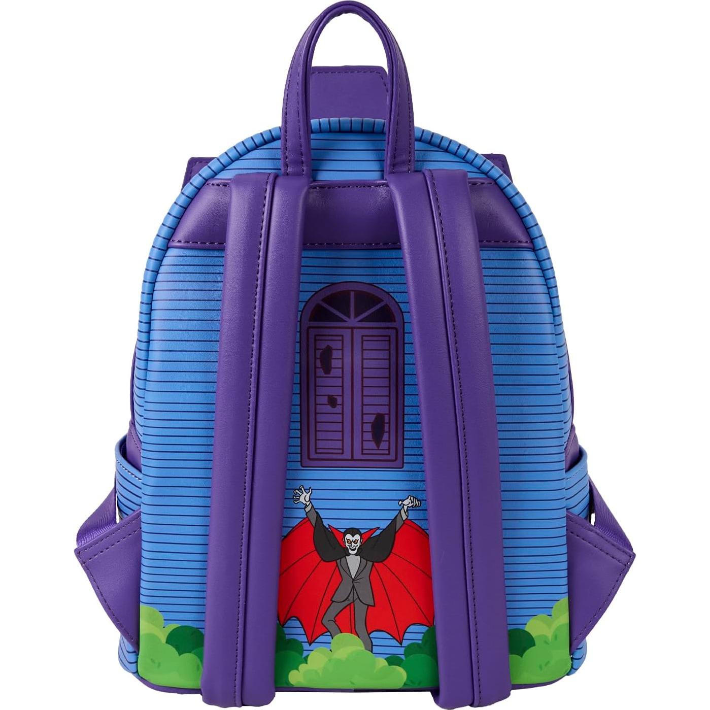 Mochila Mini Scooby-Doo Haunted Mansion Loungefly 22.8x26.6cm