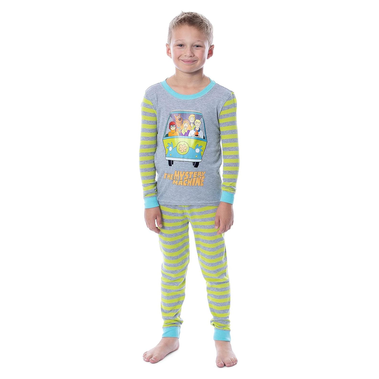 Pijama Scooby Doo Máquina del Misterio Niños 2 Piezas T8