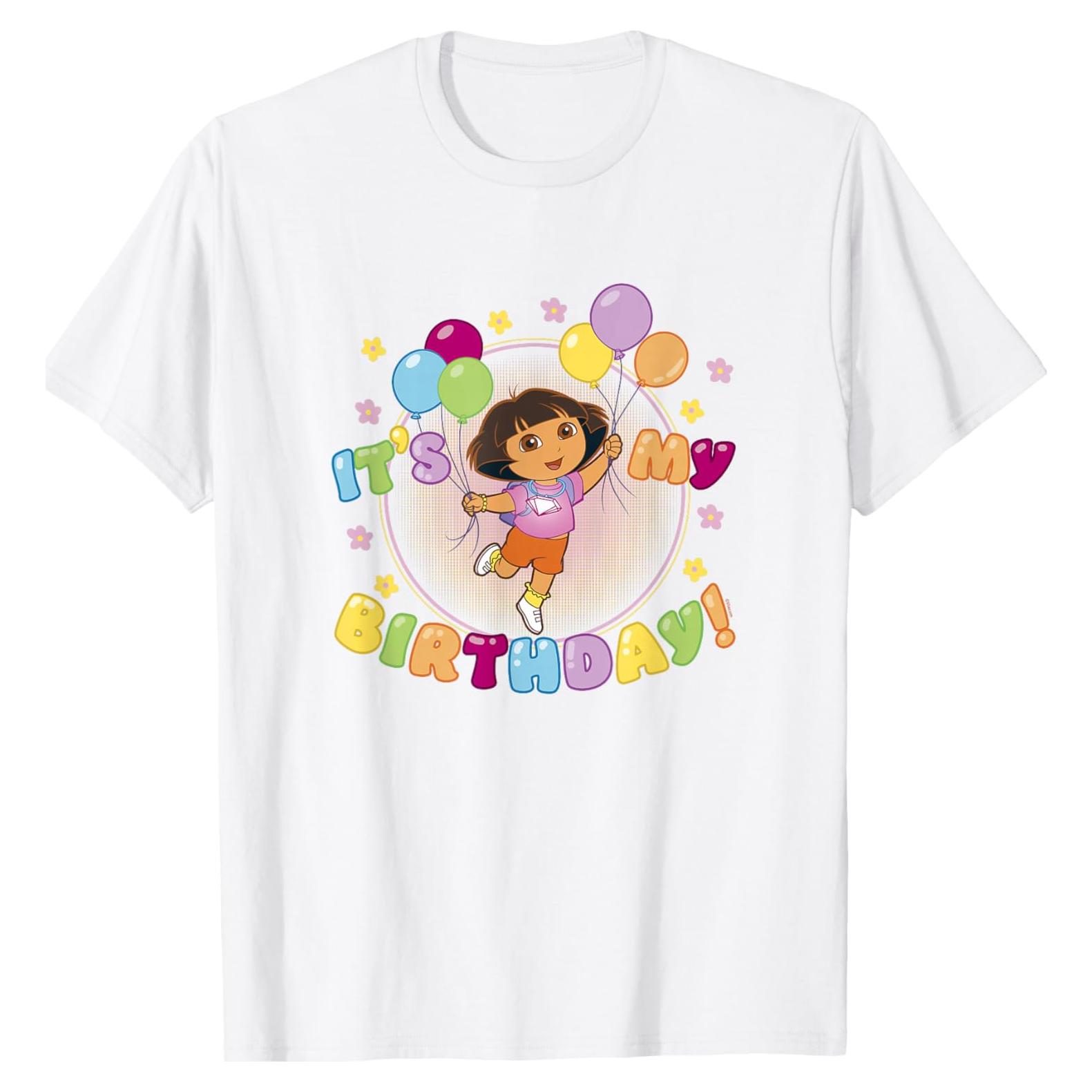 Camiseta de Cumpleaños Dora la Exploradora - Licenciada