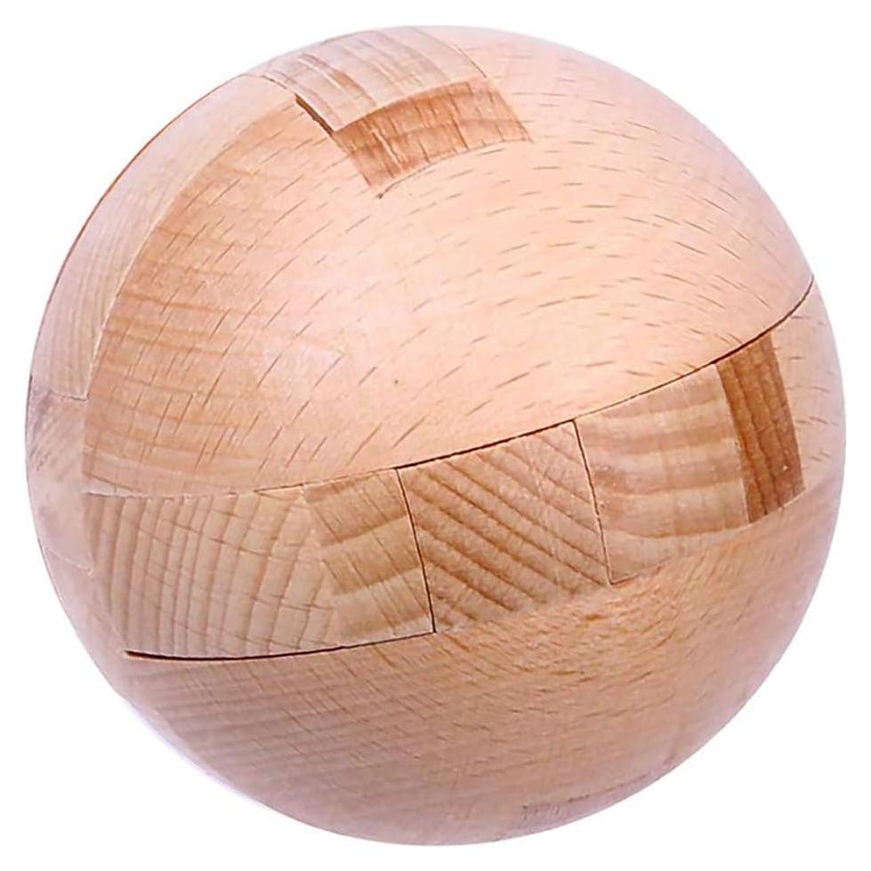 Rompecabezas de Madera AHYUAN Esfera 7.62 cm Juguete Mental