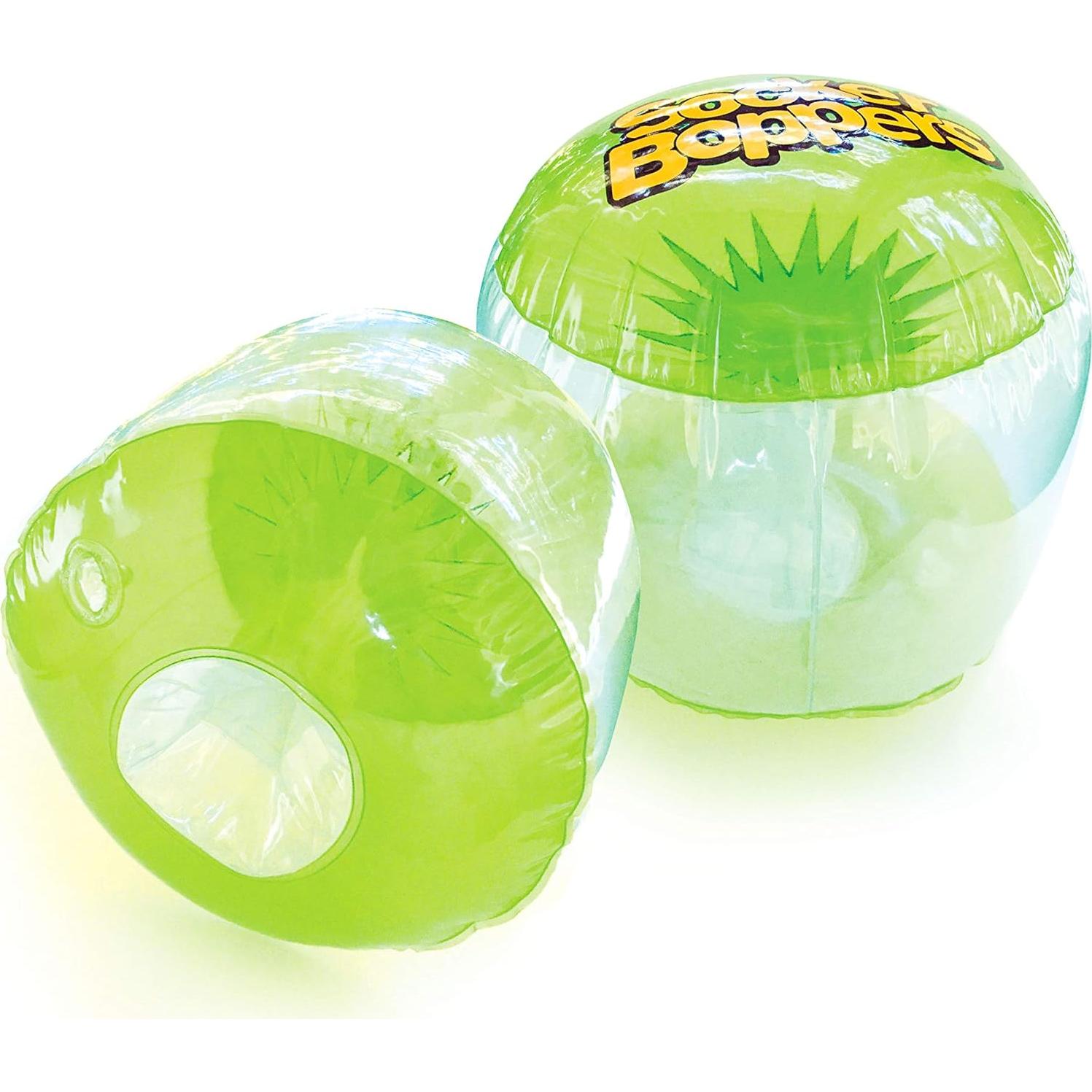 Cojines de Boxeo Inflables Socker Boppers - 2 Pares Transparentes