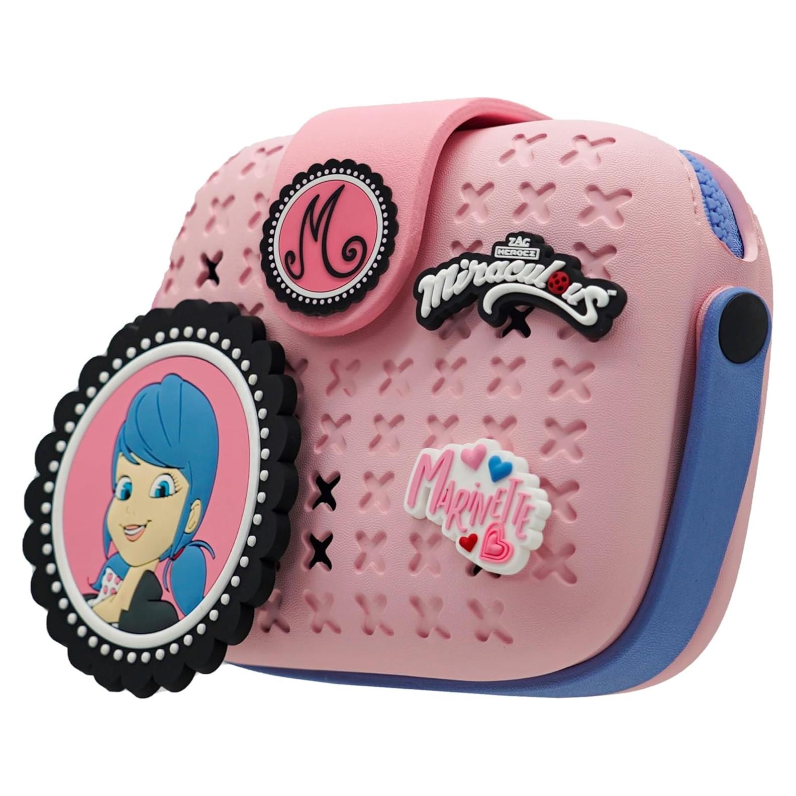 Bolso Rosa Marinette Pop n' Swop Wyncor - Impermeable y Ligero