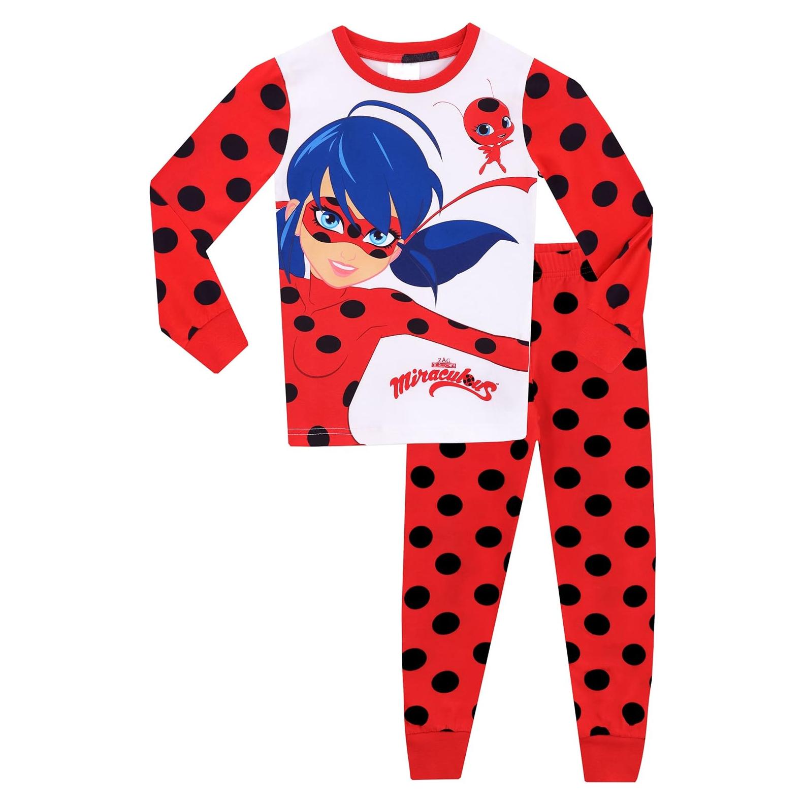 Pijamas Miraculous para Niñas - Ladybug - Talla 4 - Multicolor