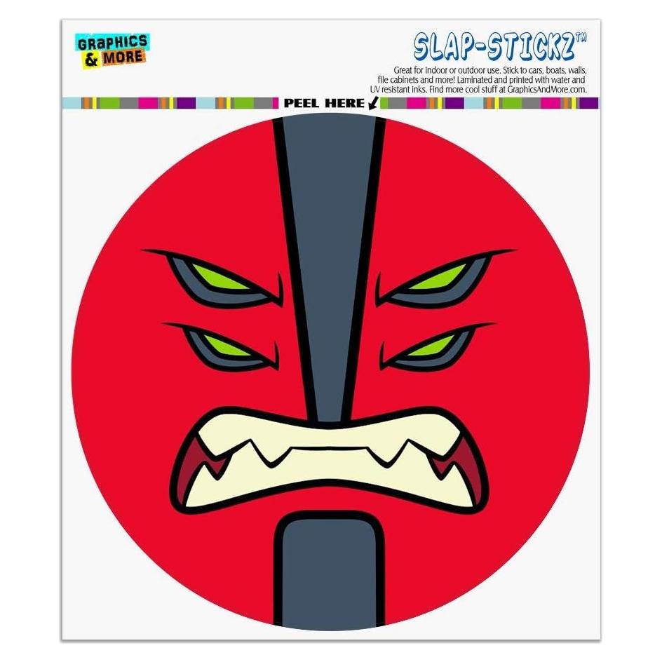 Calcomanía Vinilo Ben 10 Cuatro Brazos 14cm Reflectante