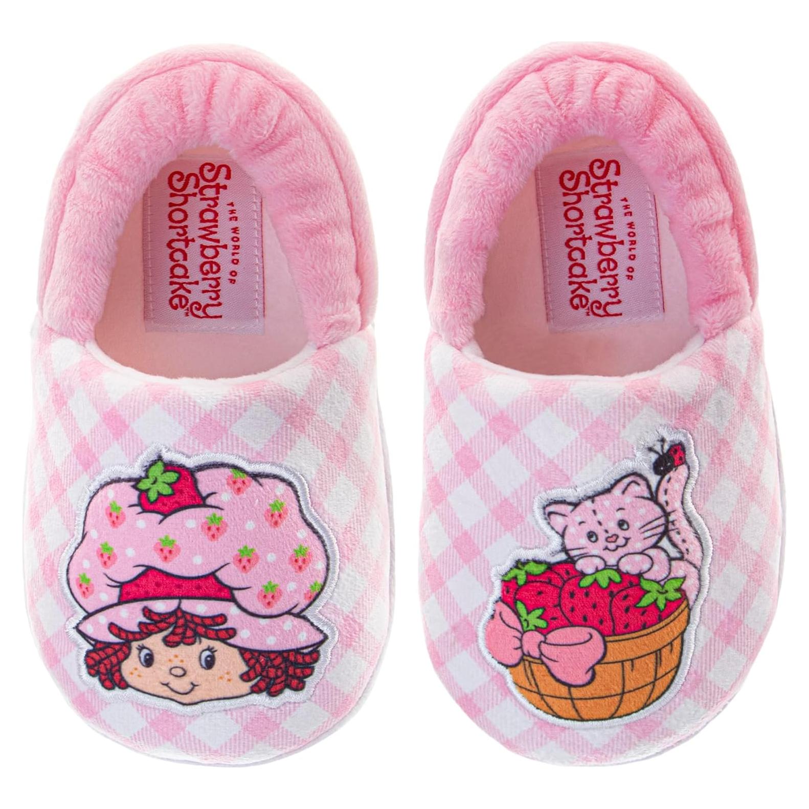 Pantuflas de Fresa Shortcake para Niñas - Rosa - Tallas 5-10