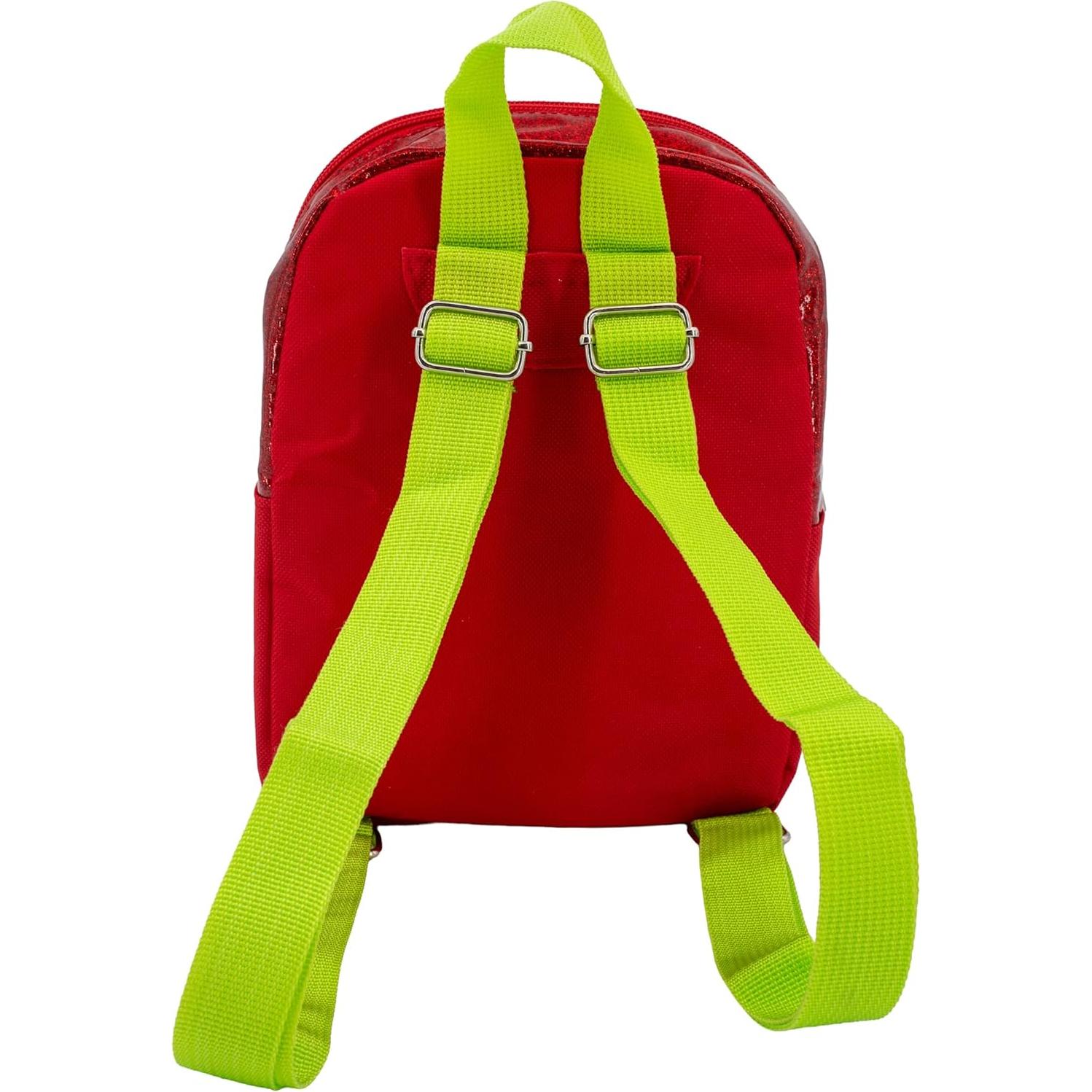 Mochila Mini Fresa PU Brillante 22.86x17.78x7.62 cm