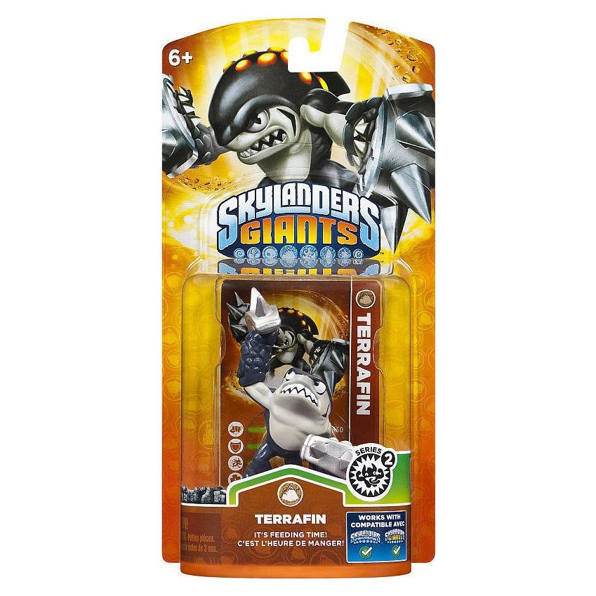 Skylanders Giants Terrafin Personaje Individual 21x10.5 cm