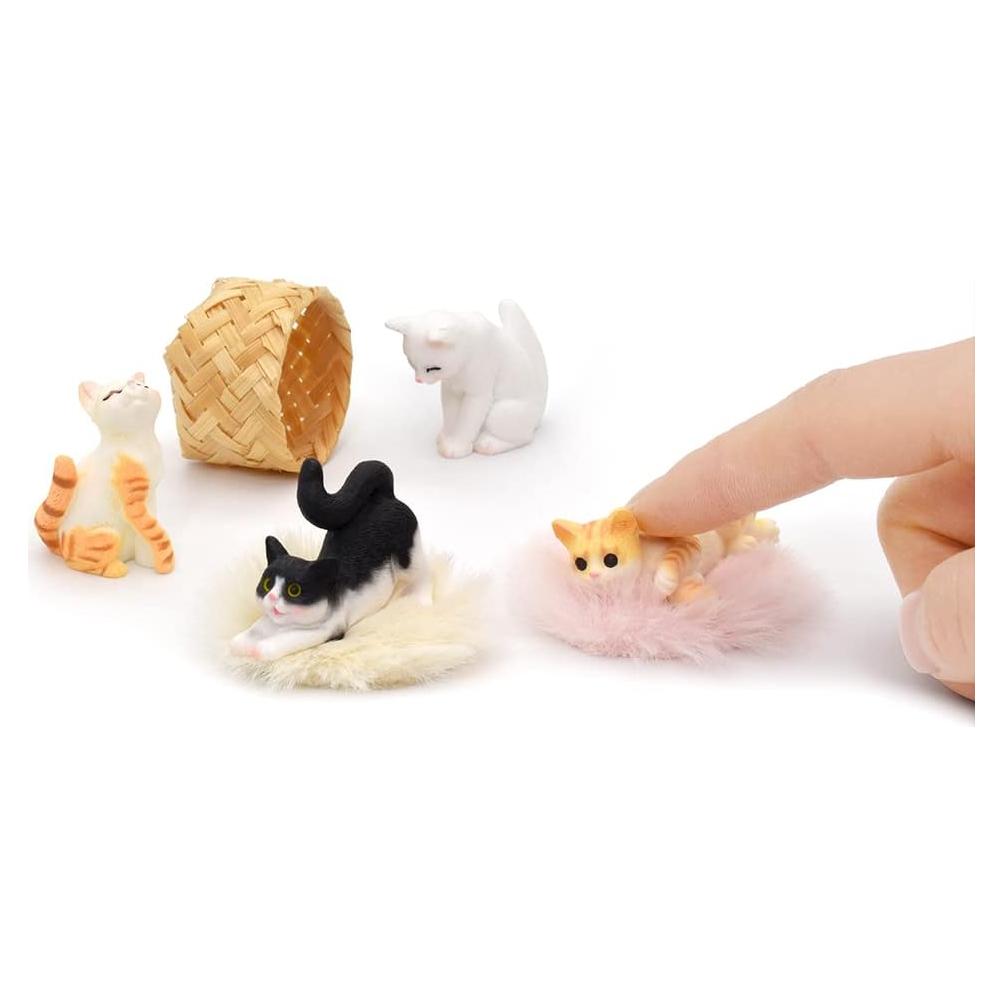 Figuritas de Gato Mini Realista iLAND - Accesorios Casa Muñecas 1:12