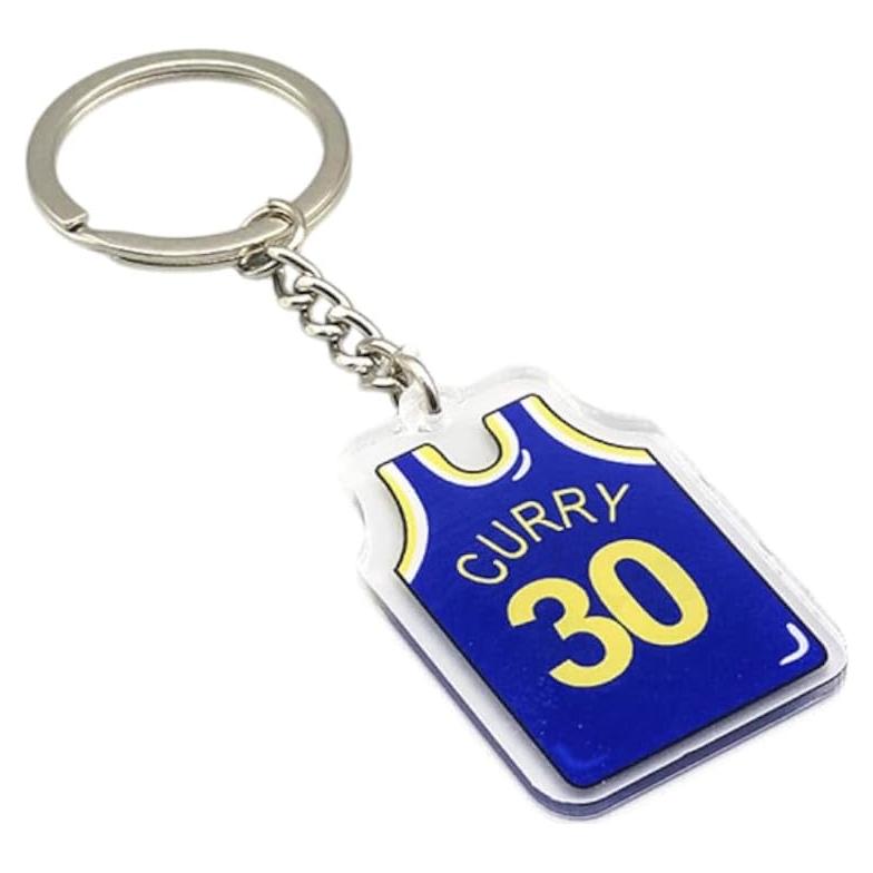 Llavero de Baloncesto Steph Curry #30 - Acrílico Premium
