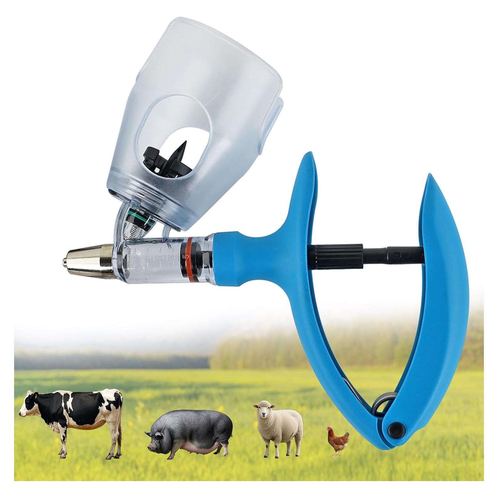 Jeringa Automática 5ml Ranch Choice para Ganado y Aves