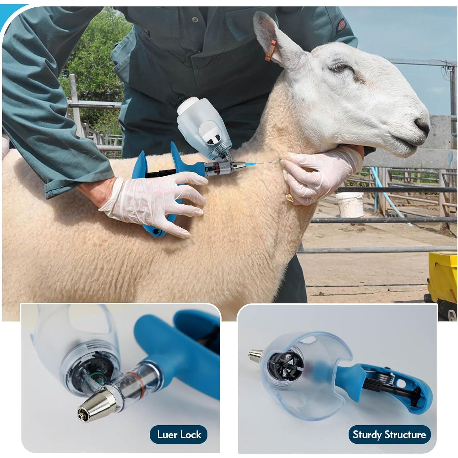 Jeringa Automática 5ml Ranch Choice para Ganado y Aves