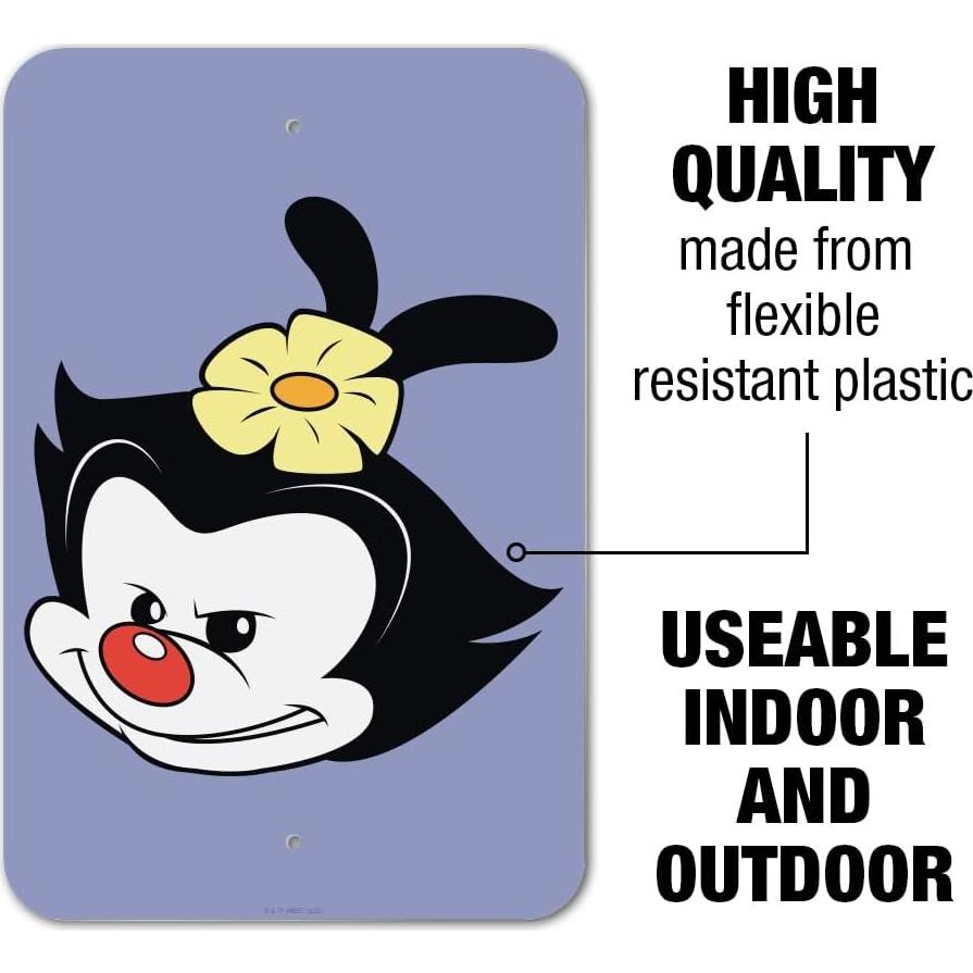 Señal de Oficina Animaniacs 30.5x20.3cm Plástico Gráfico