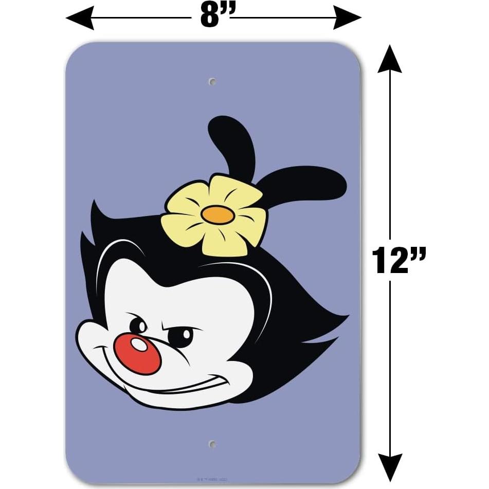 Señal de Oficina Animaniacs 30.5x20.3cm Plástico Gráfico