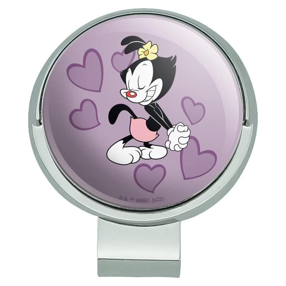 Clip de Sombrero de Golf Animaniacs con Marcador Magnético