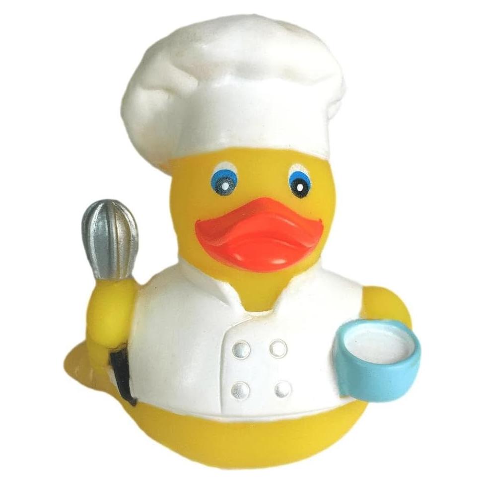 Patito de Goma Ducky City 8.26 cm - Juguete de Baño Seguro