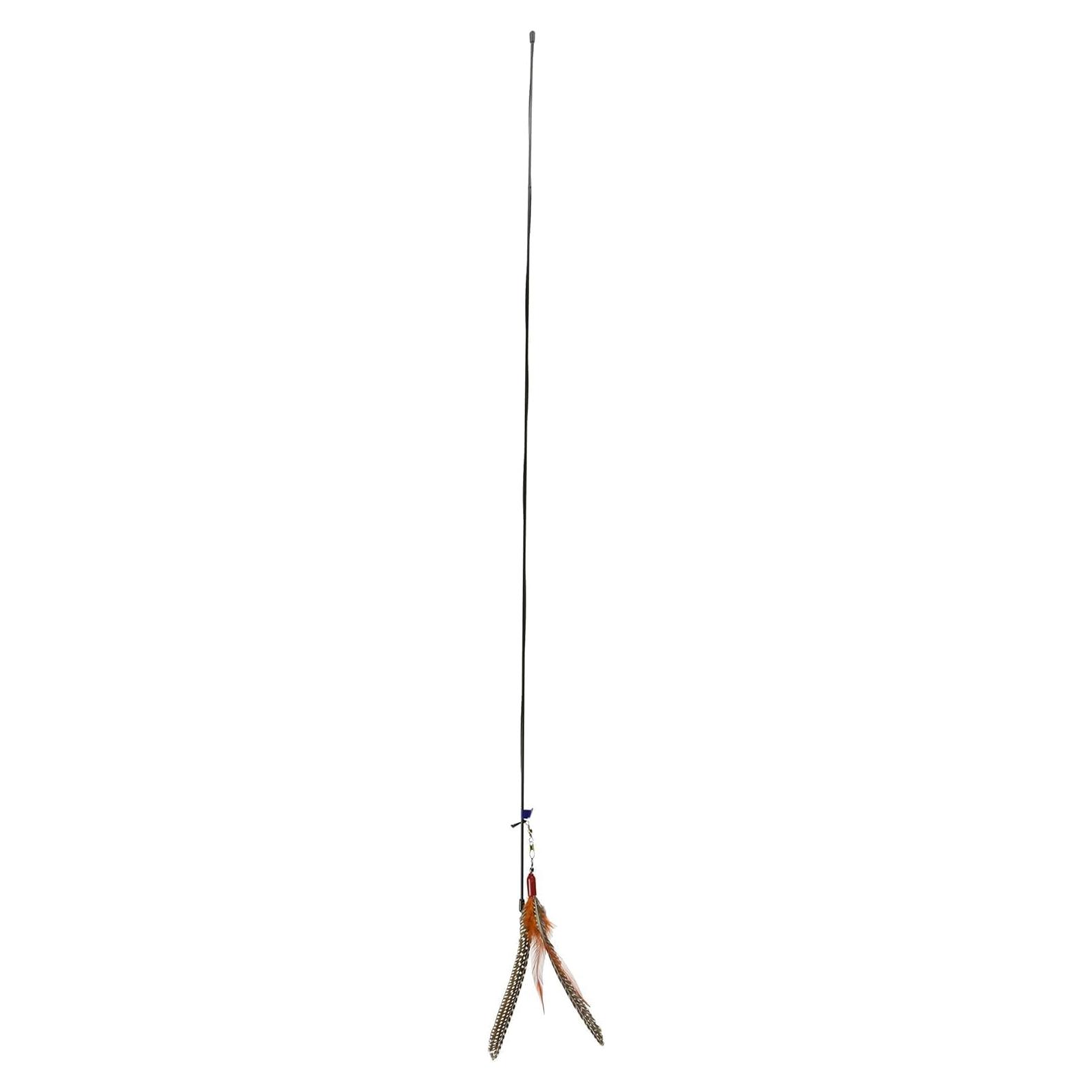 Juguete Interactivo para Gatos GoCat Da Bird con Plumas 91.44 cm