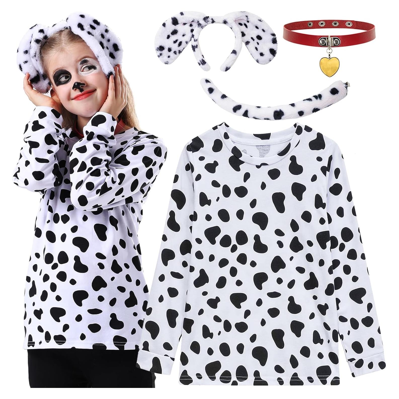 Disfraz de Dálmata para Niños ZeroShop 5 Piezas 101 Días