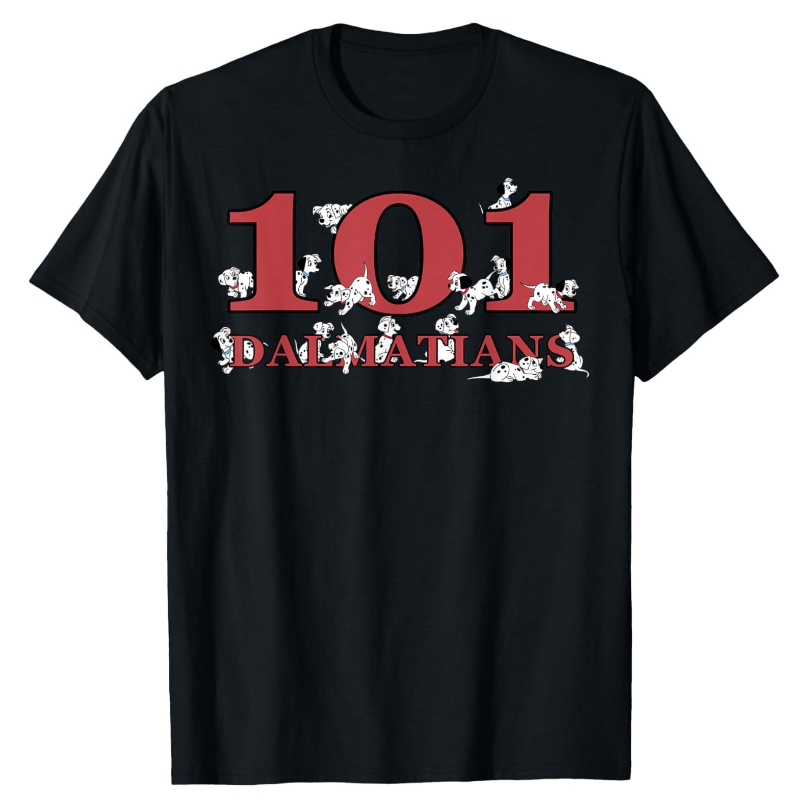Camiseta Disney 101 Dálmatas Hombre Licencia Oficial