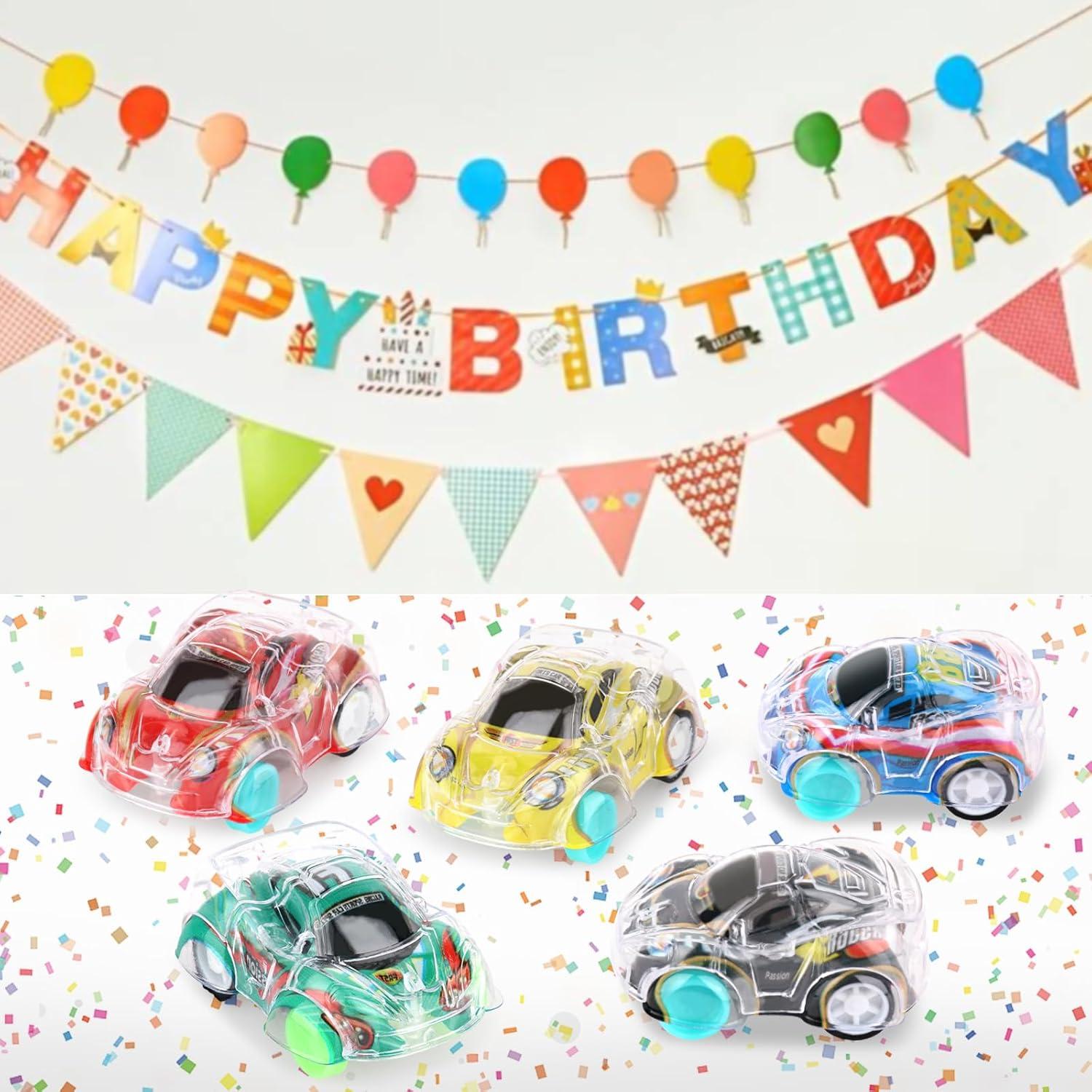 Set de 36 Coches de Retroceso Hooqict para Niños 5 cm
