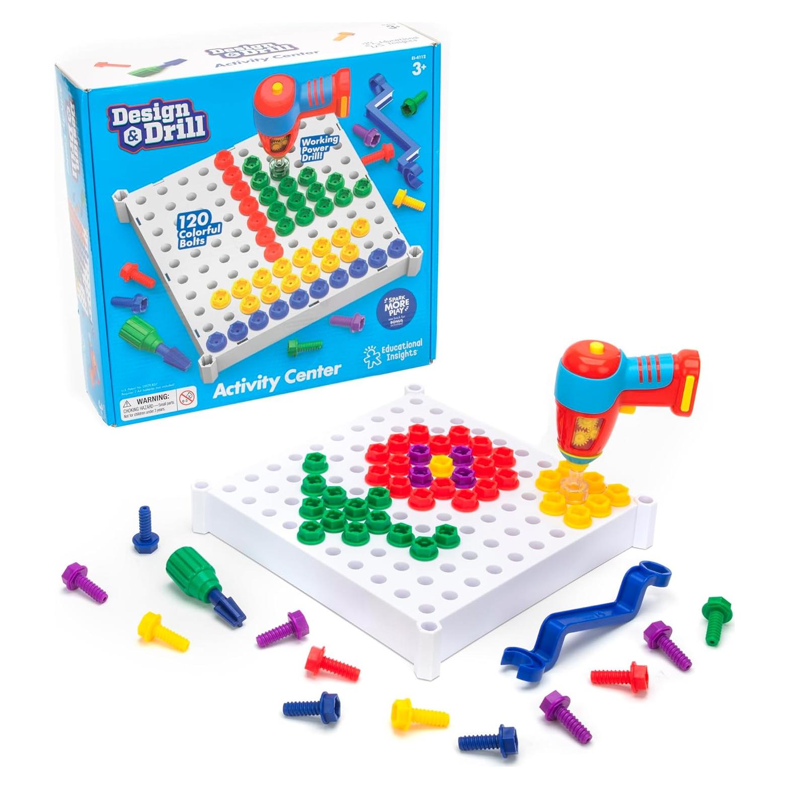 Centro de Actividades Diseño y Taladro Educational Insights - Juguete 1.36kg