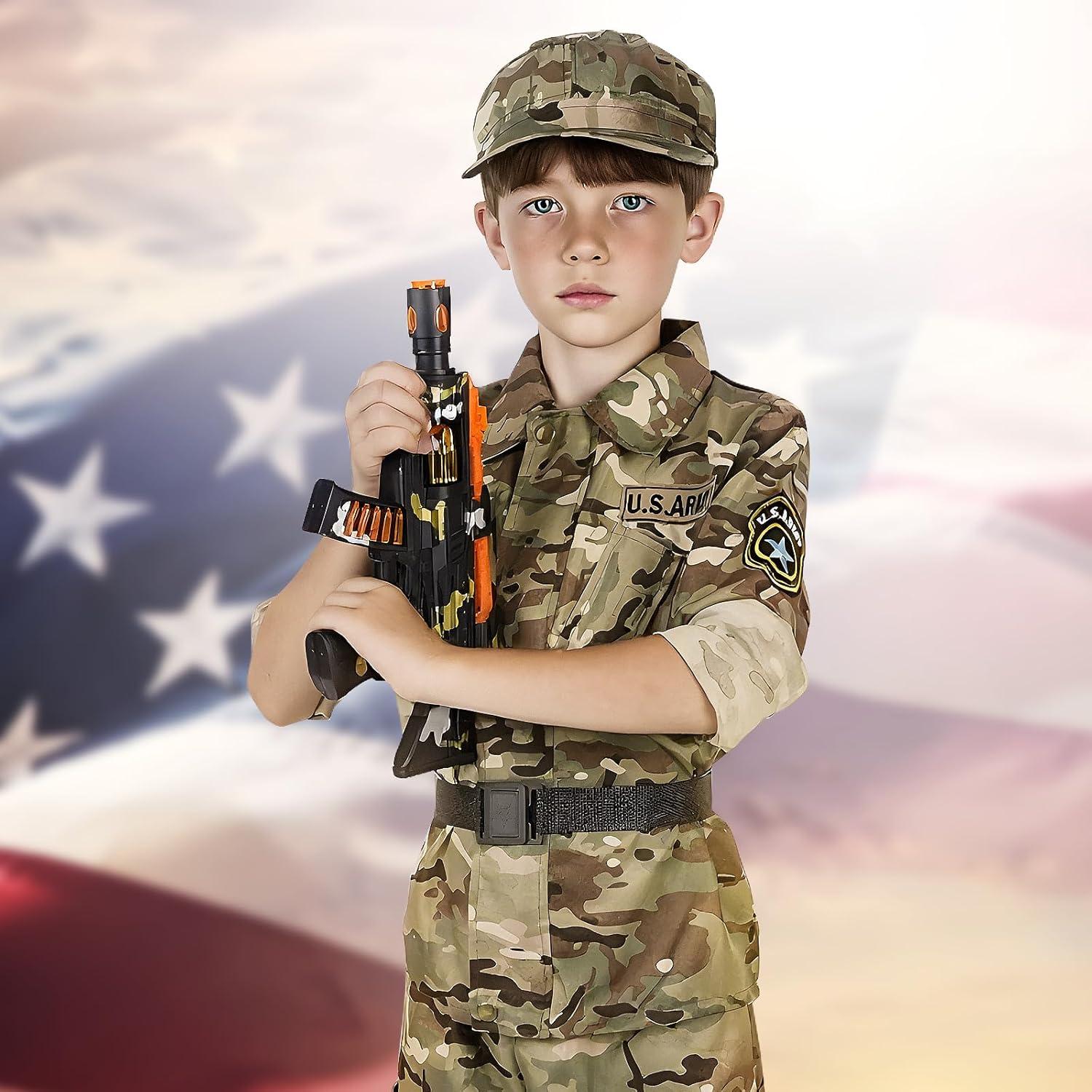 Disfraz de Ejercito Infantil Thesixowls - Soldado Militar Completo