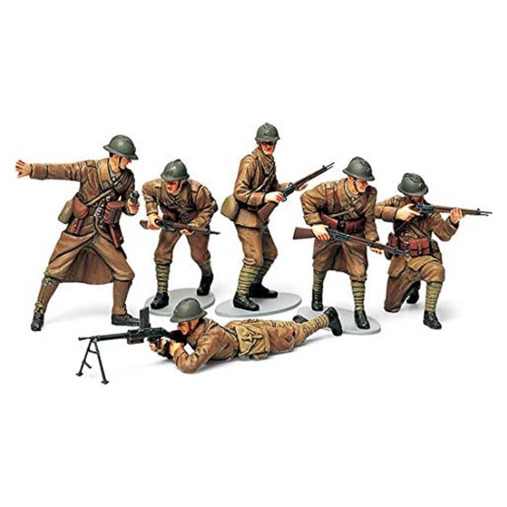 Conjunto de Infantería Francesa Tamiya 1/35 - 6 Figuras