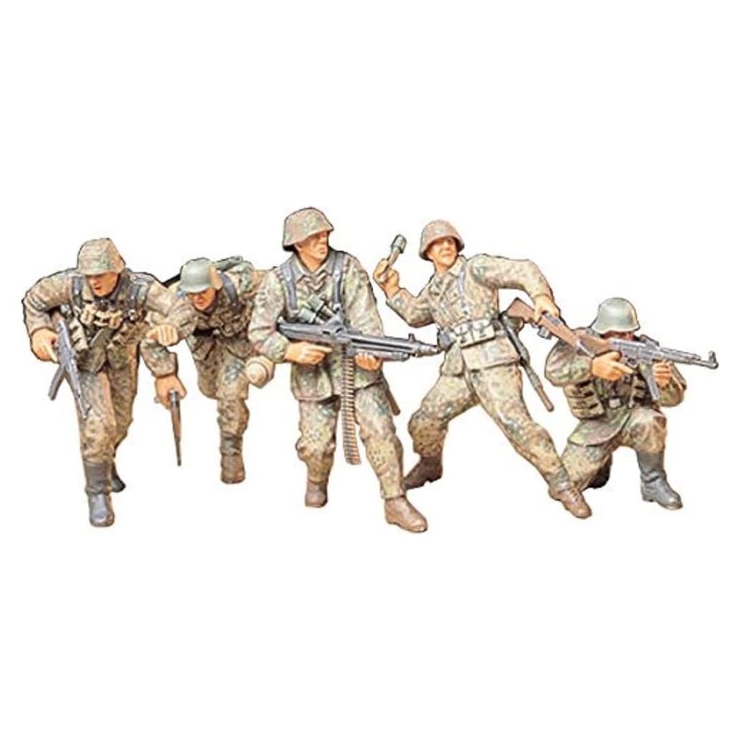 Kit de Modelo Tamiya Infantería Alemana WWII 1/35 - 5 Figuras