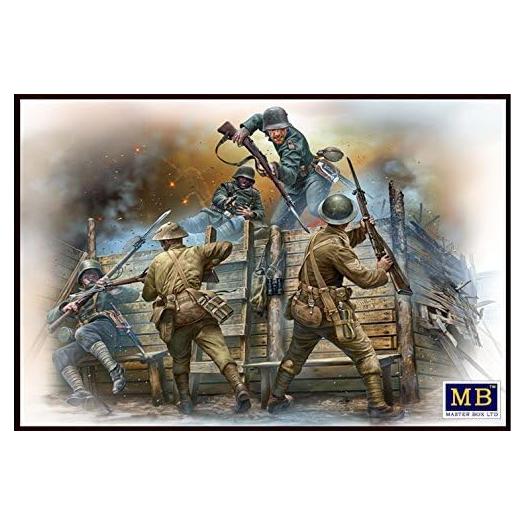 Kit de Modelos Militares Master Box 35116 - Infanteros WWI 1/35