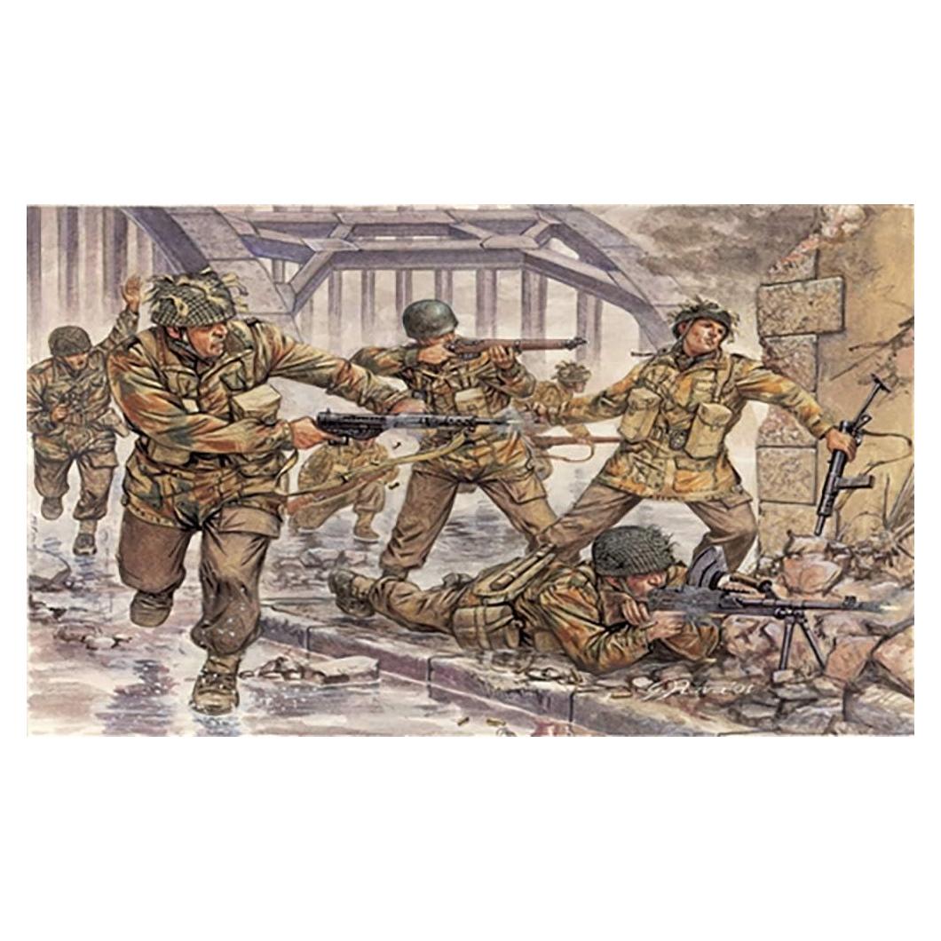 Kit de Modelo Italeri WWII Paracaidistas Británicos 1:72